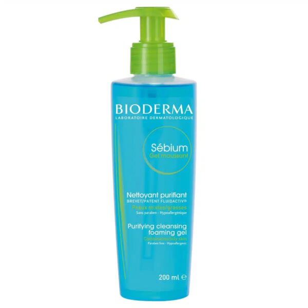 Bioderma Sébium Gel Moussant Nettoyant Purifiant